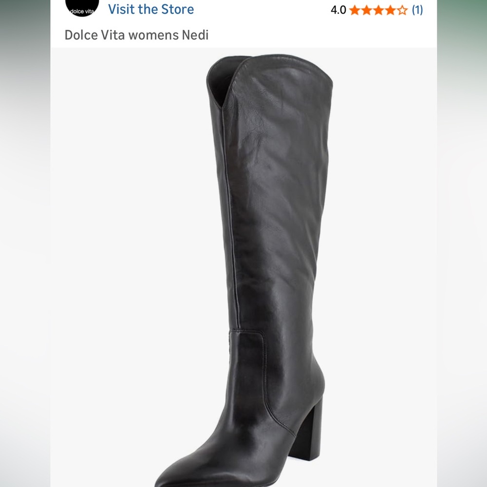 Dolce Vita Women's Over the Knee Black Boots